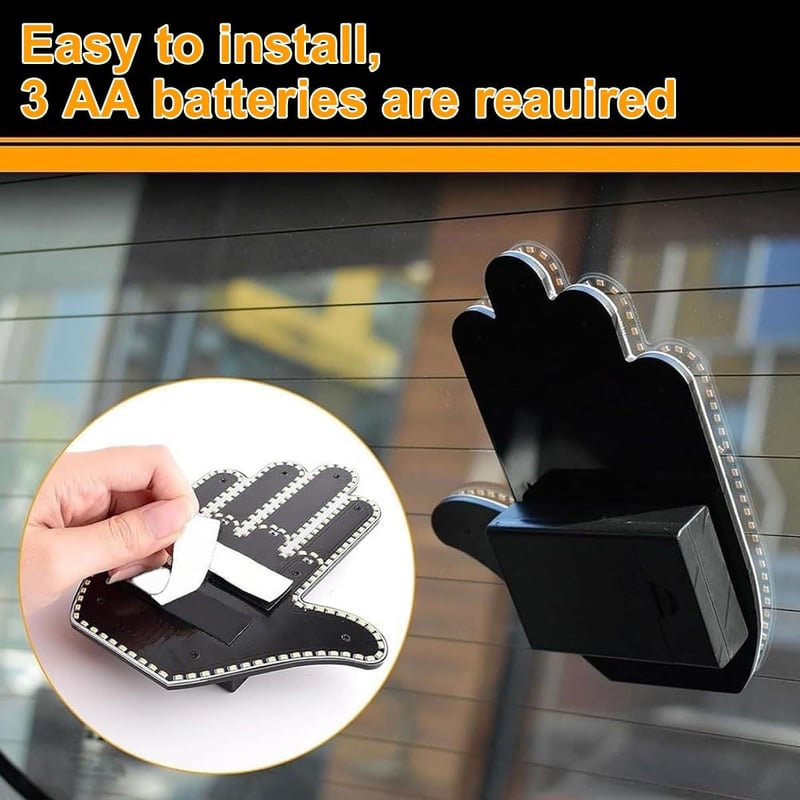 🤟Car Gesture Light