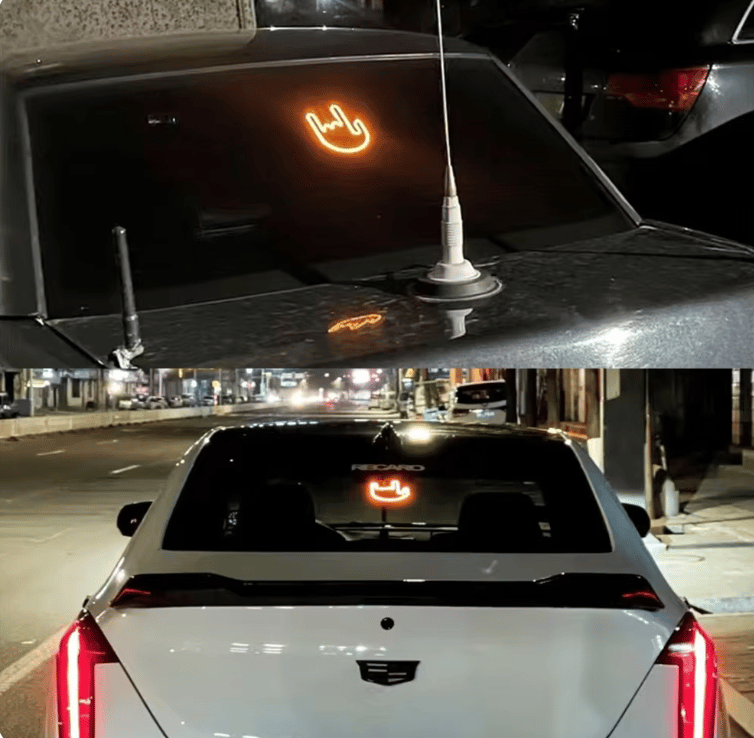 🤟Car Gesture Light