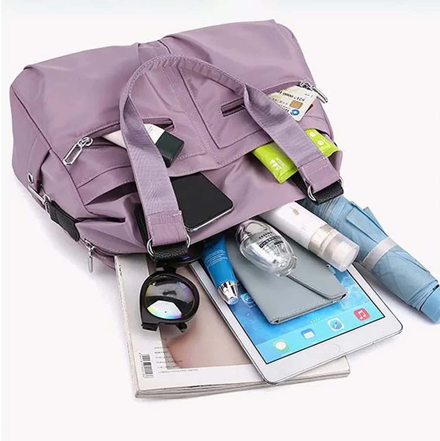 Large Capacity Waterproof Multi Pocket Shoulder Bag