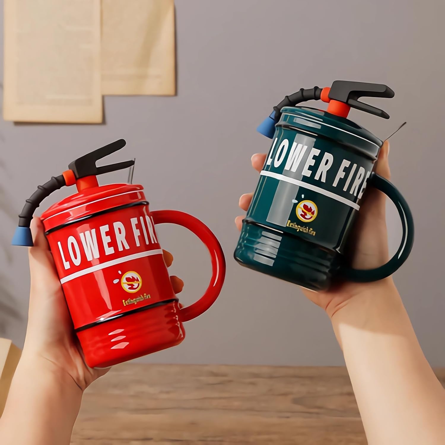 🧯Fire Extinguisher Shaped Mug