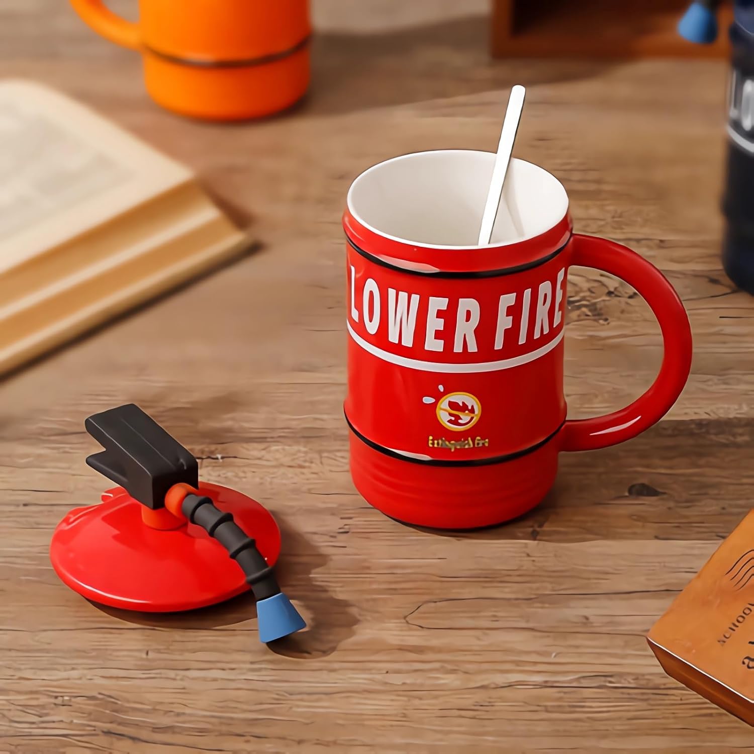🧯Fire Extinguisher Shaped Mug