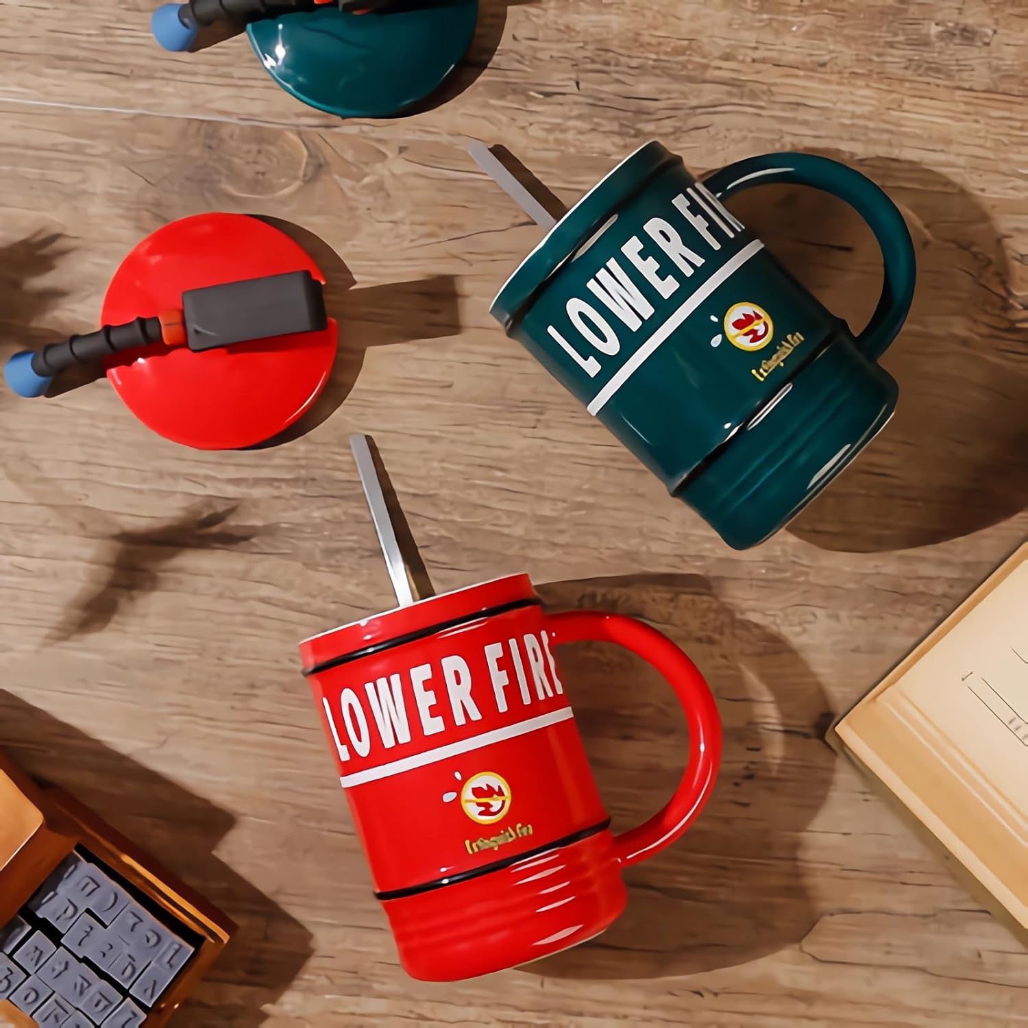 🧯Fire Extinguisher Shaped Mug