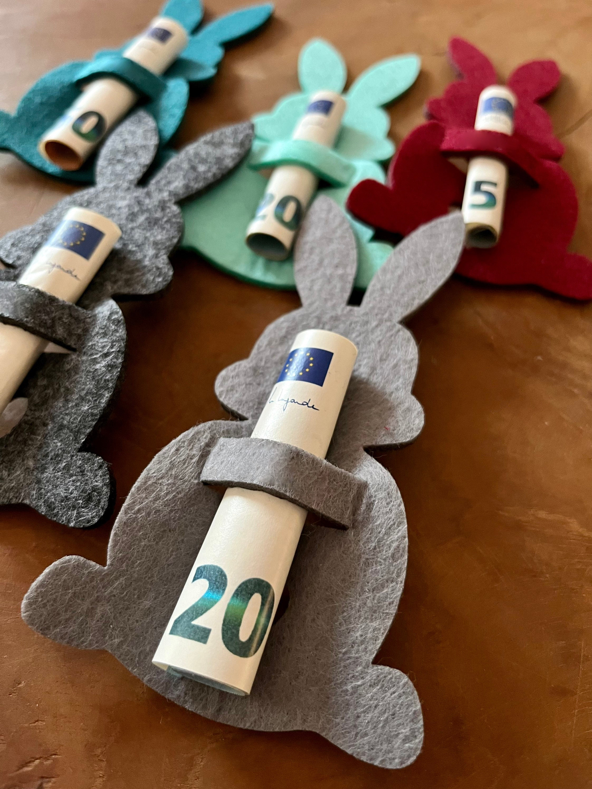 Easter Bunny Money Holder Gift