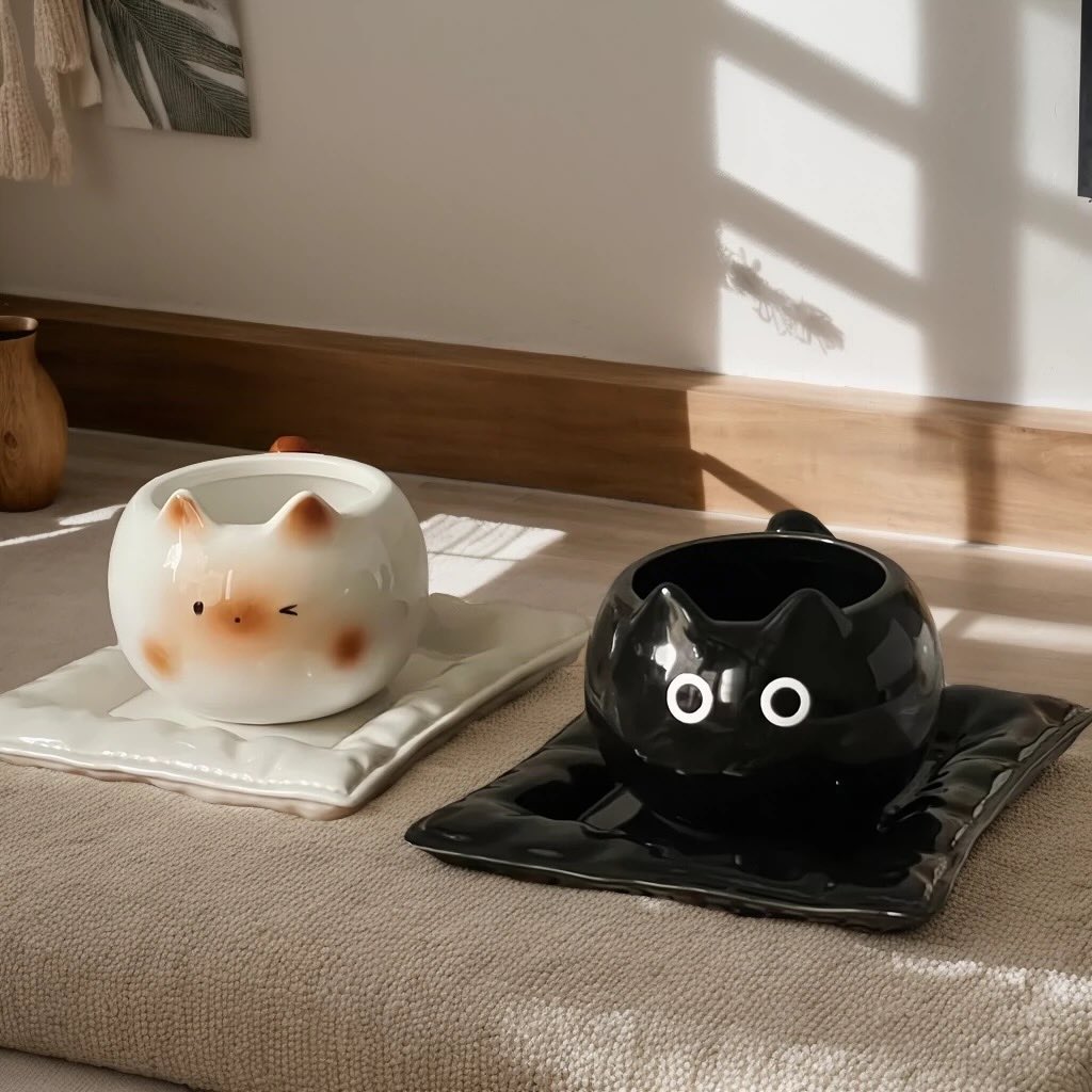 Kawaii Neko Cat Ceramic Cup