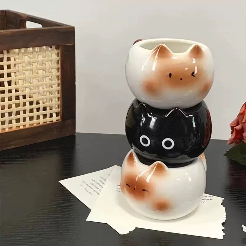 Kawaii Neko Cat Ceramic Cup