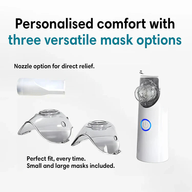 Portable mesh nebulizer