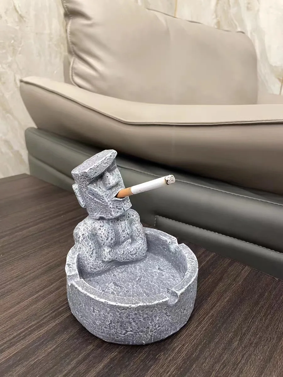 🗿Stone Statue Ashtray