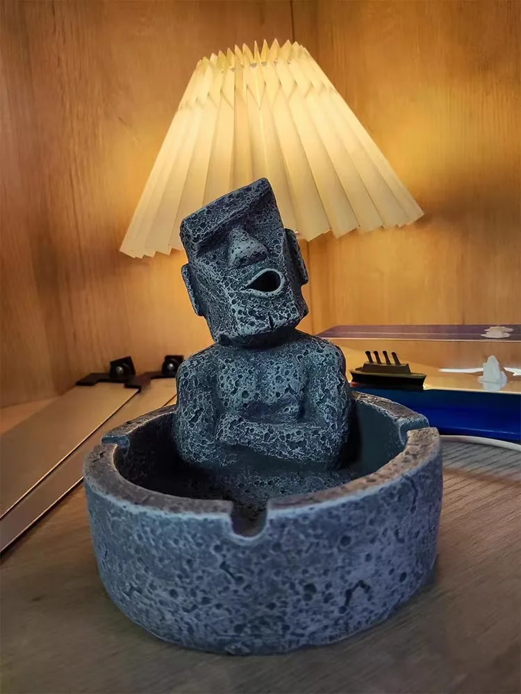 🗿Stone Statue Ashtray
