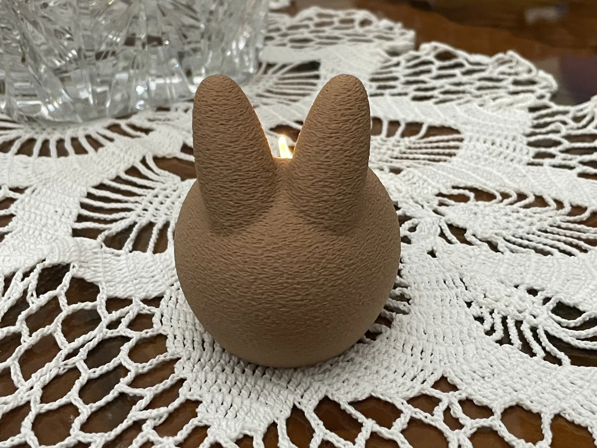 3D Printed Easter Bunny Flameless Candle Set🐇