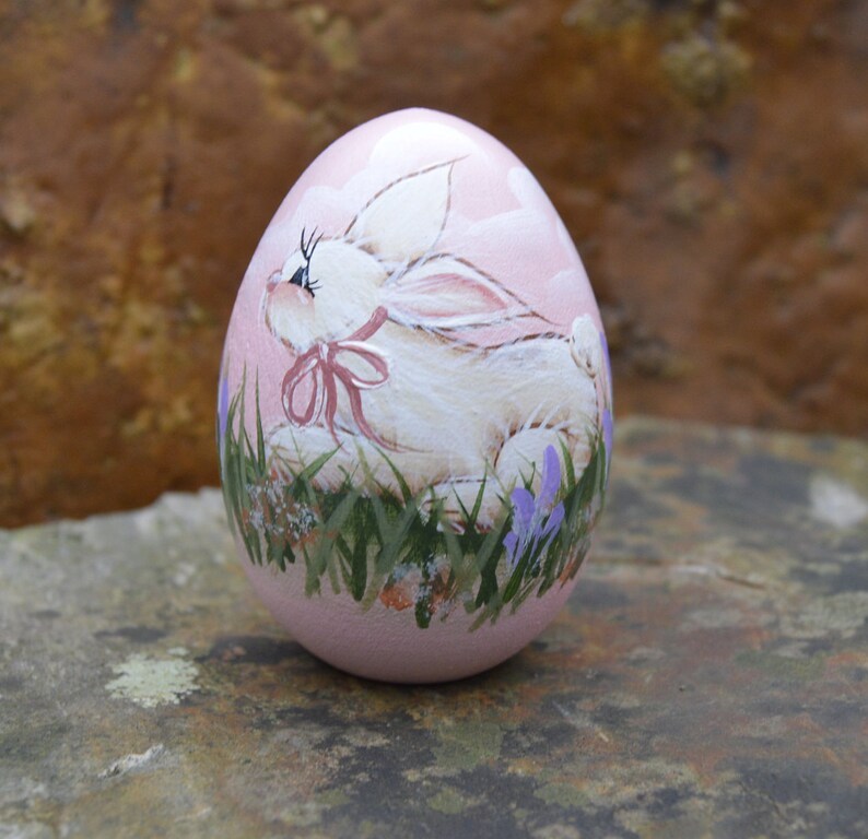 Wooden Easter Egg