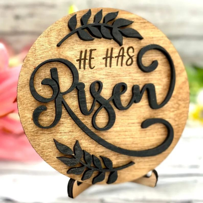 ✝️Easter Tiered Tray Decor