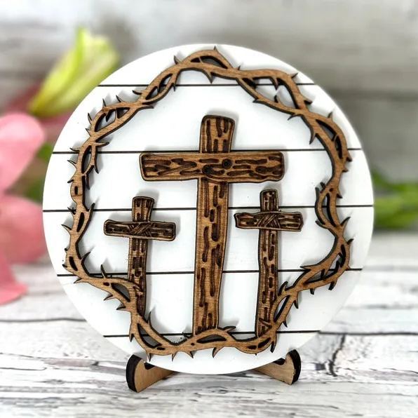 ✝️Easter Tiered Tray Decor