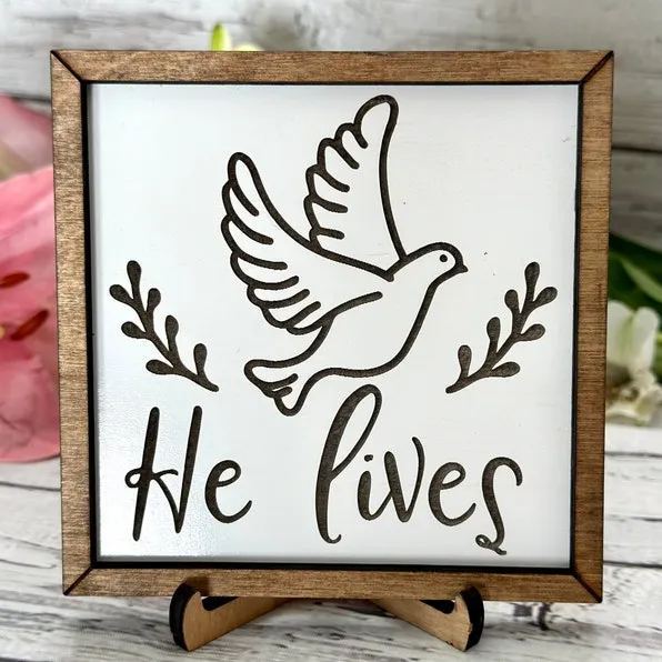 ✝️Easter Tiered Tray Decor