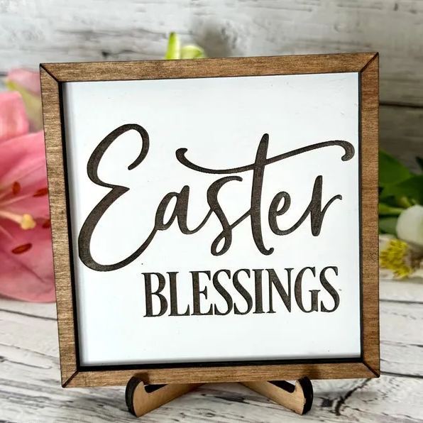 ✝️Easter Tiered Tray Decor