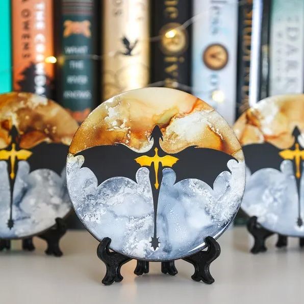 Fourth Wing Bookshelf Ornament