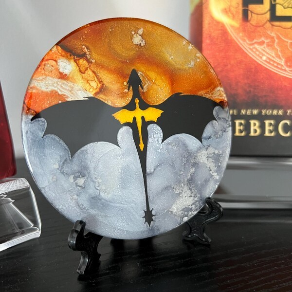 Fourth Wing Bookshelf Ornament