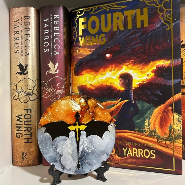 Fourth Wing Bookshelf Ornament