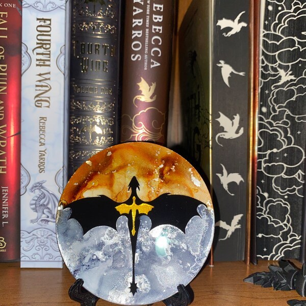 Fourth Wing Bookshelf Ornament