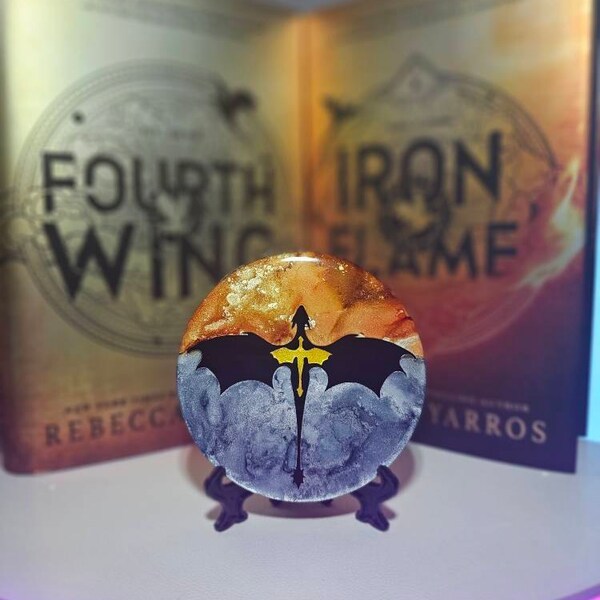 Fourth Wing Bookshelf Ornament