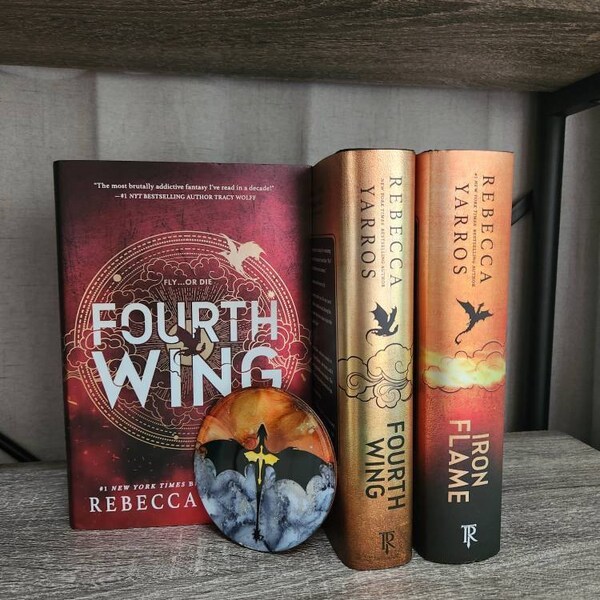 Fourth Wing Bookshelf Ornament