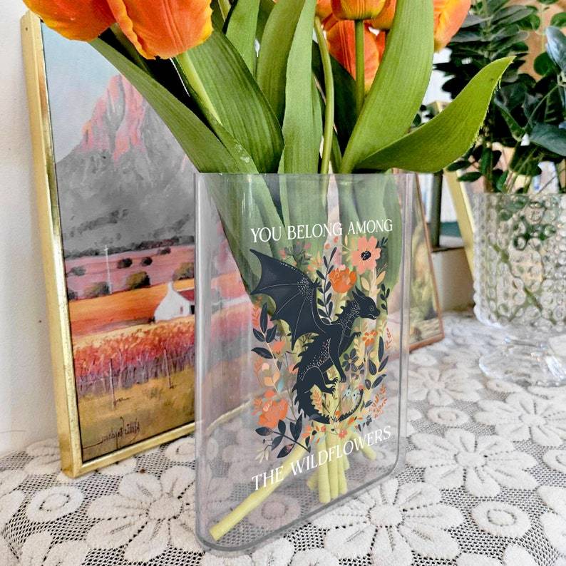 Flower Book Vase