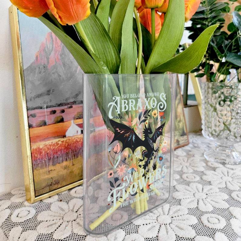 Flower Book Vase