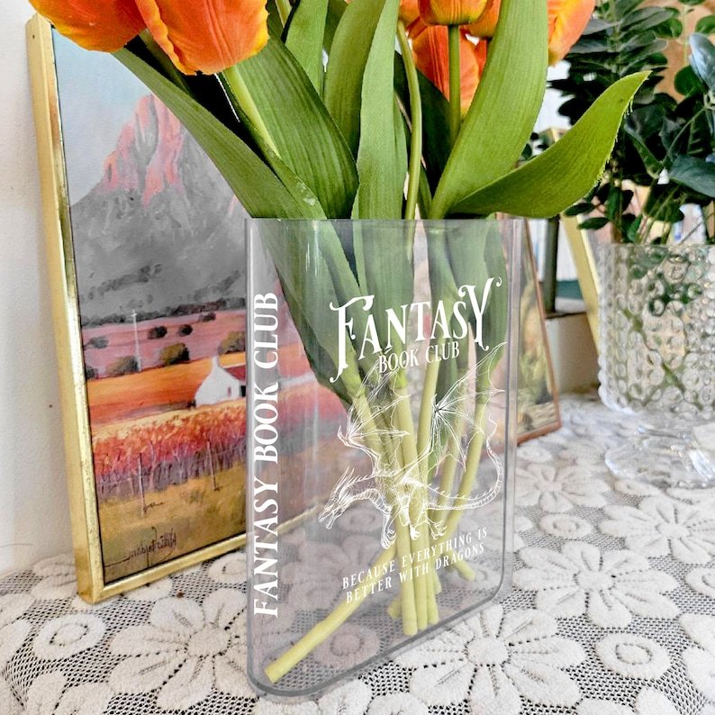 Flower Book Vase