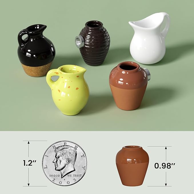 Cute Plant Vase Fridge Magnets