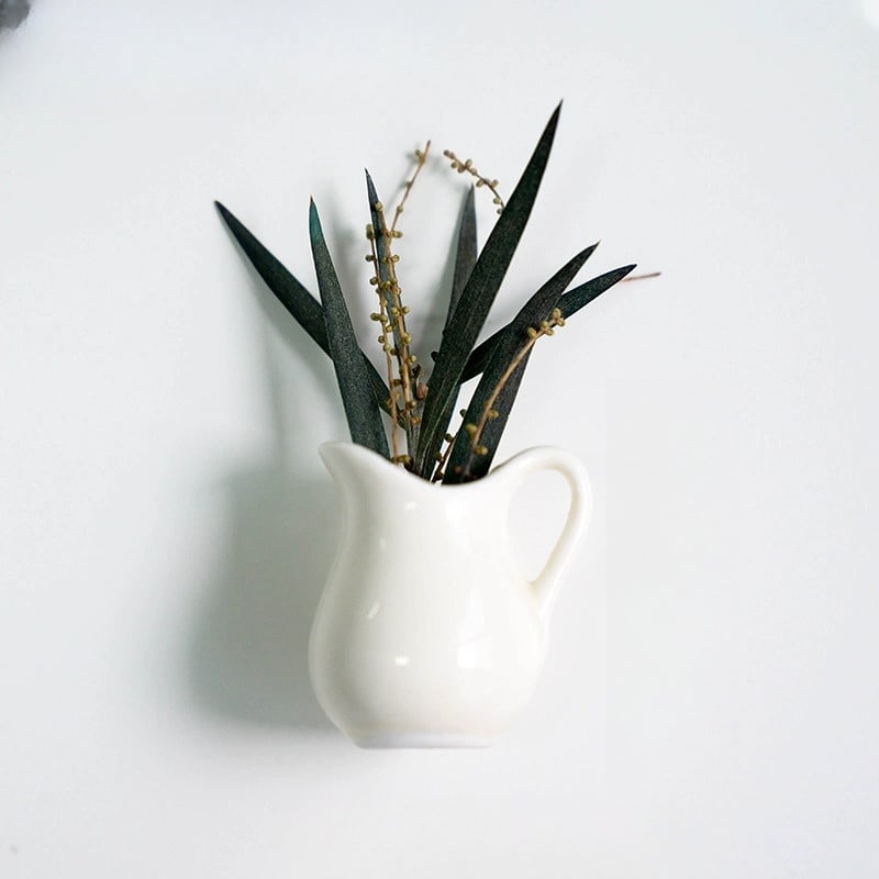 Cute Plant Vase Fridge Magnets