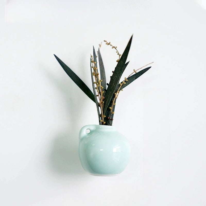 Cute Plant Vase Fridge Magnets