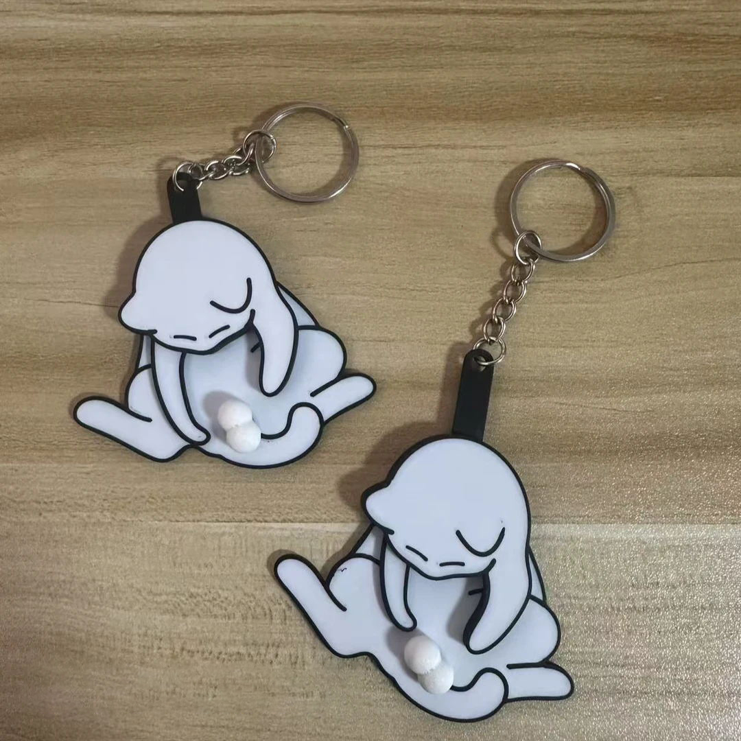 ✨Hot Sale 50% OFF--🤣Funny Wiggling Cat Keychain