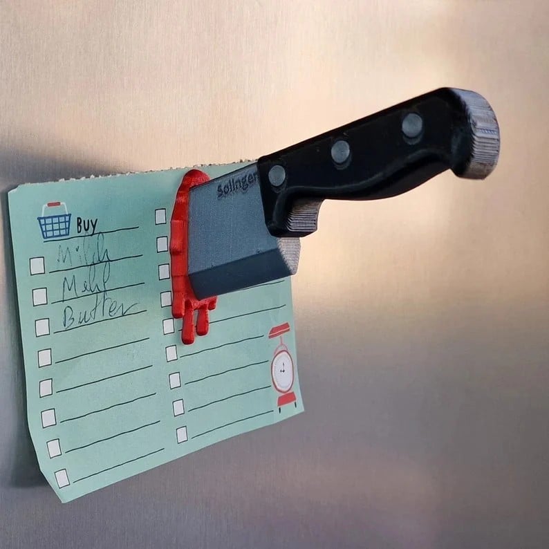 🔥LAST DAY 50% OFF -🪓🔪 Funny Knife Magnetic Fridge Stickers