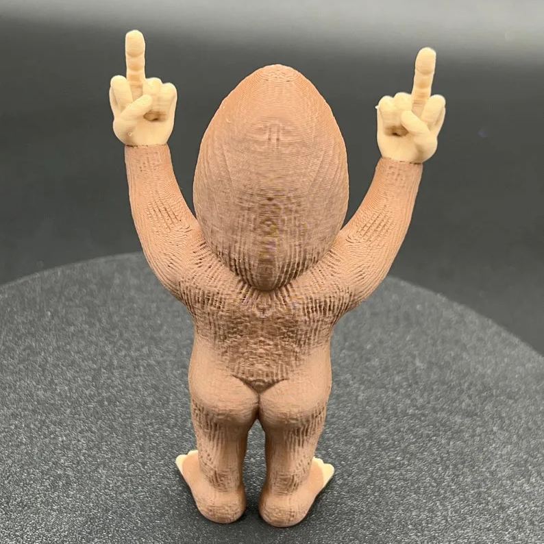 Funny Bigfoot Figurine