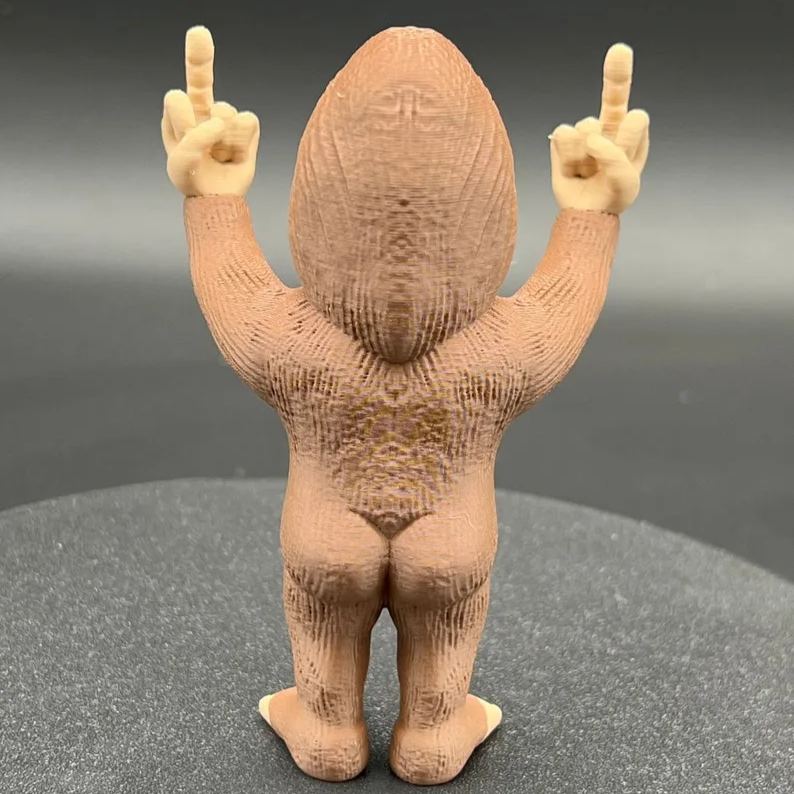 Funny Bigfoot Figurine