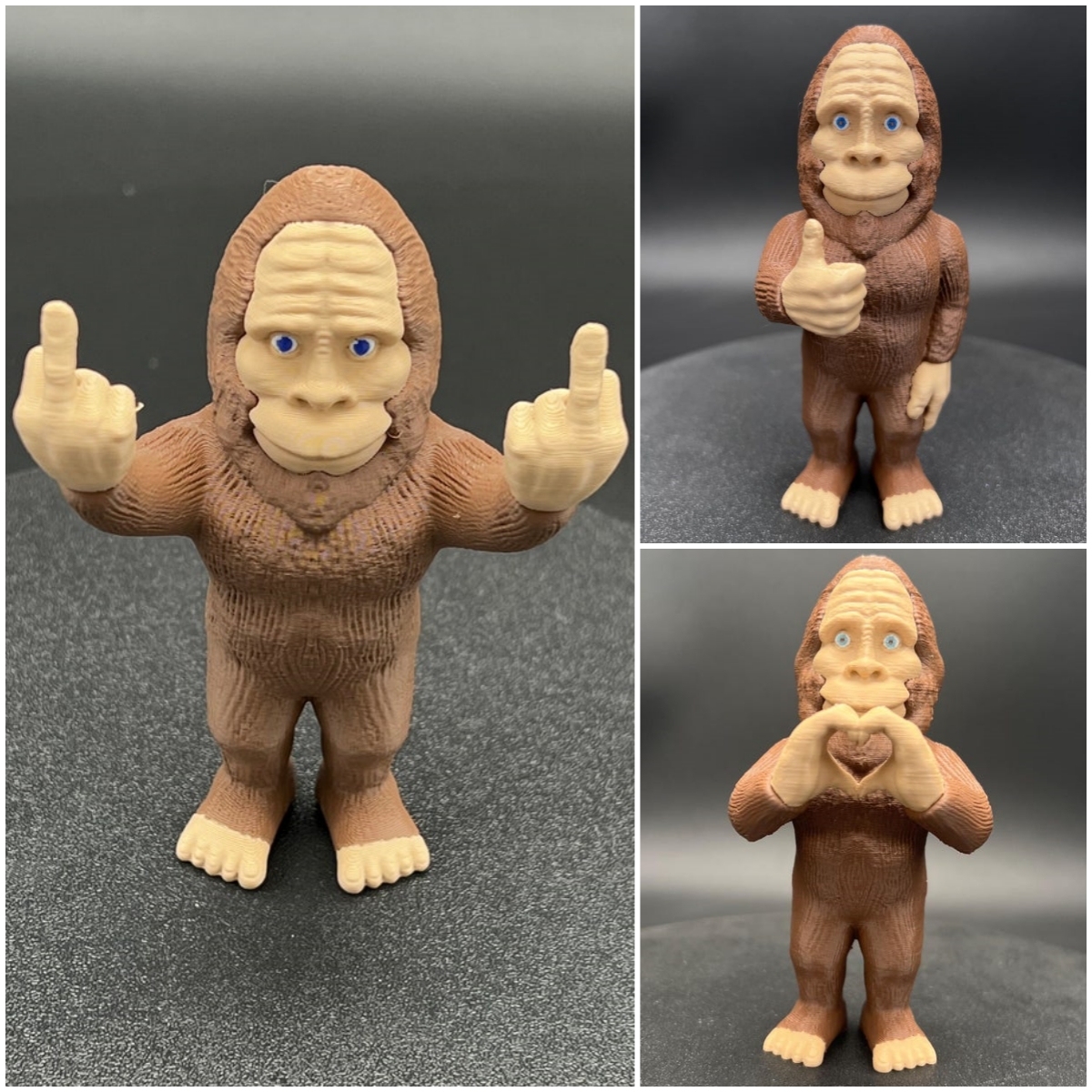 Funny Bigfoot Figurine