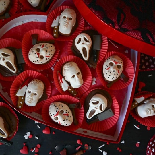 Masked Serial Killer Silicone Baking Mold Set with 3 Characters