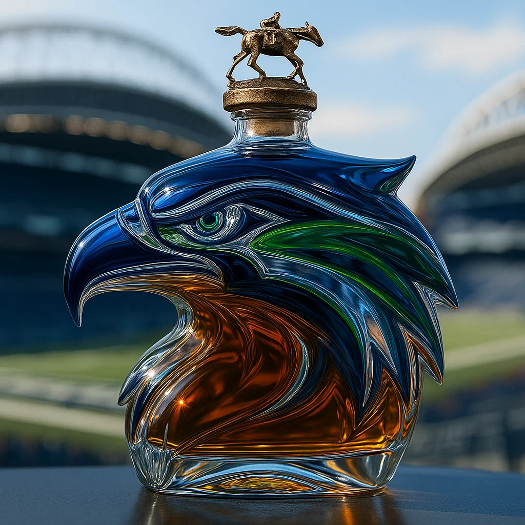 Seattle Seahawks Limited Edition Whisky Bottle