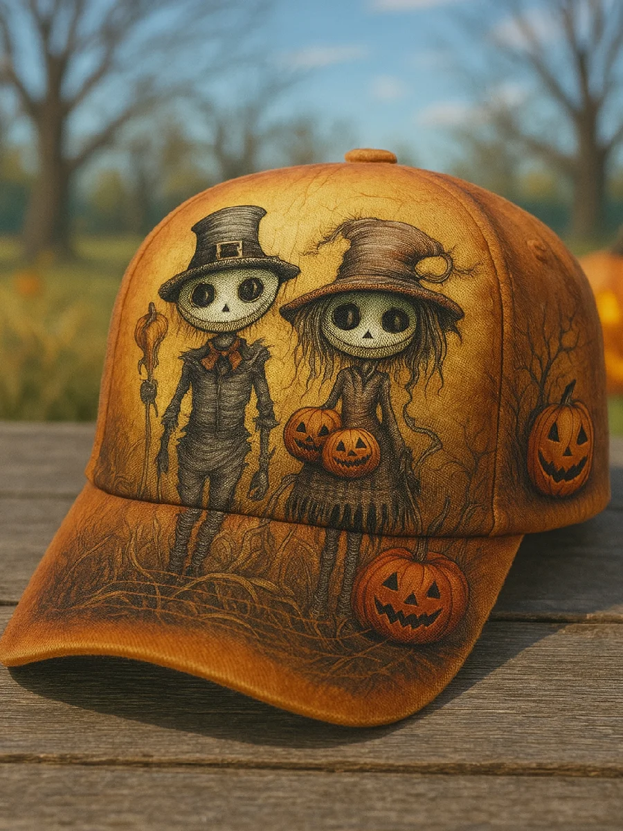 Halloween Spirit Collection： Spooky & Stylish Baseball Caps