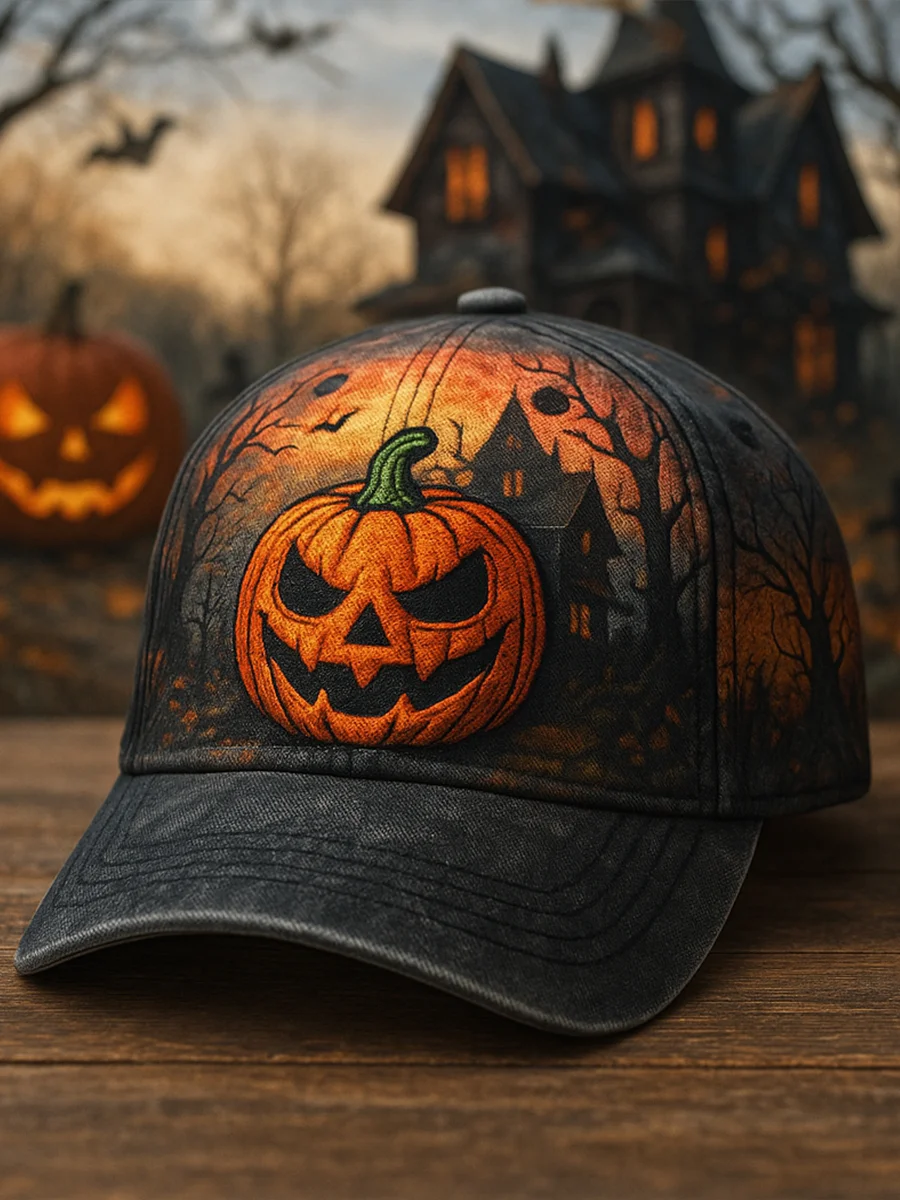 Halloween Spirit Collection： Spooky & Stylish Baseball Caps