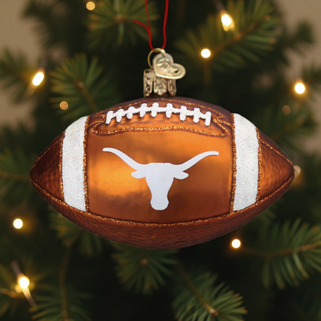 🏈 Texas Football Ornament