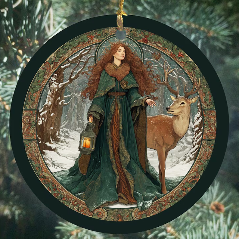Celtic Winter Ornaments