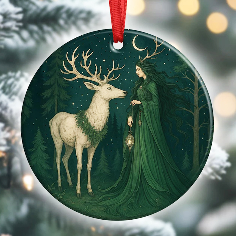 Celtic Winter Ornaments