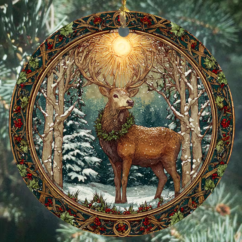 Celtic Winter Ornaments