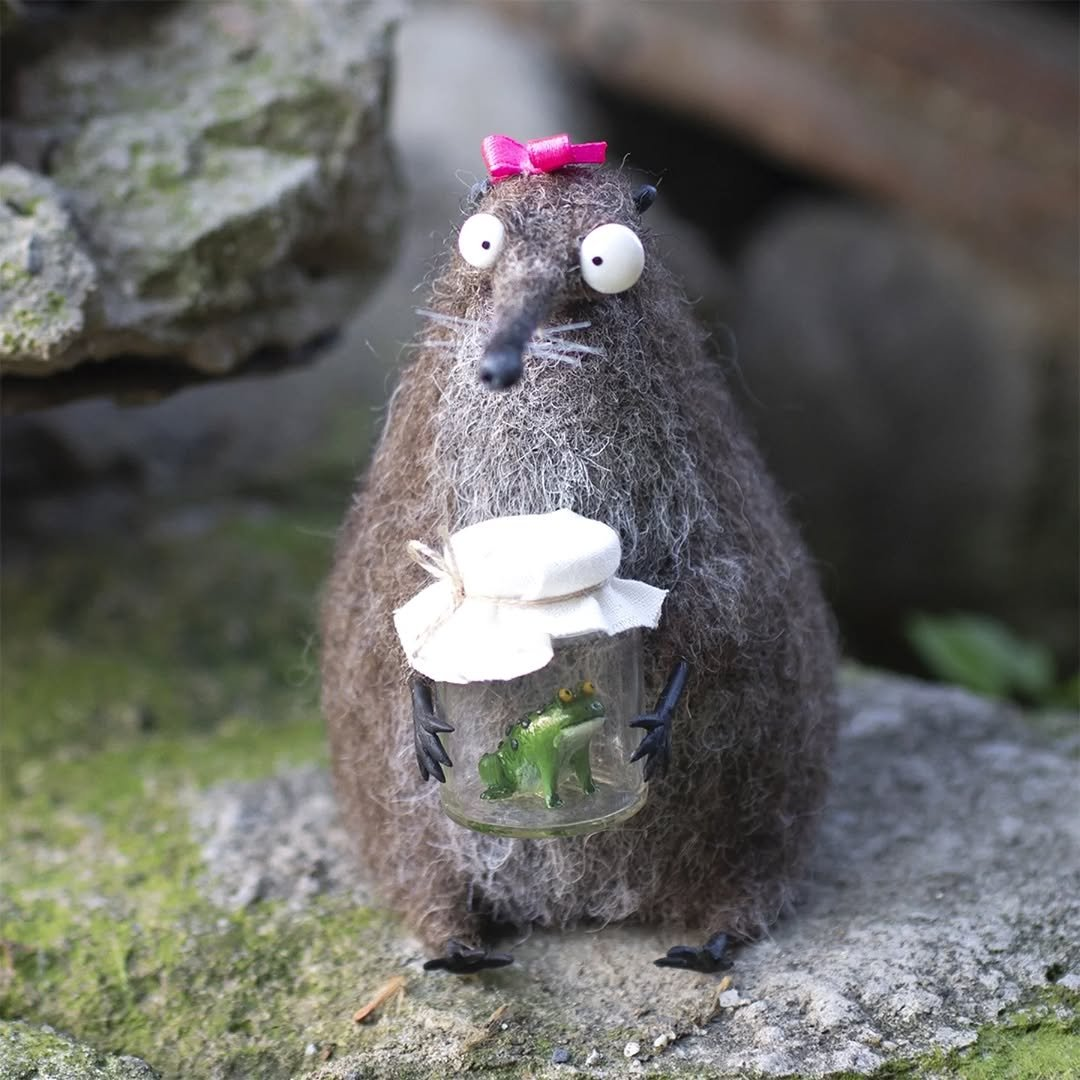 🎄✨Wool Felt Familiars – Quirky Handmade Companions