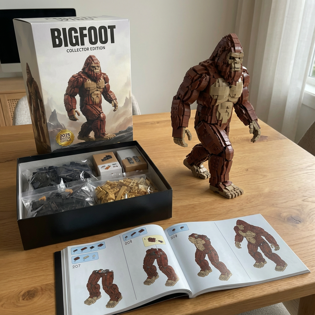 Bigfoot — Legend of the Wild | Collector Brick Edition🔥
