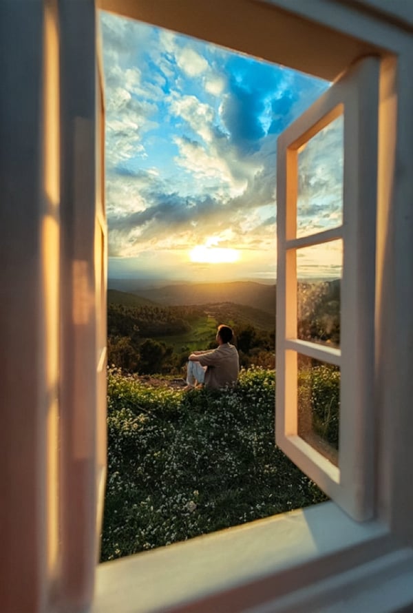 🔥LAST DAY 50% OFF -🖼️Creative window props📷