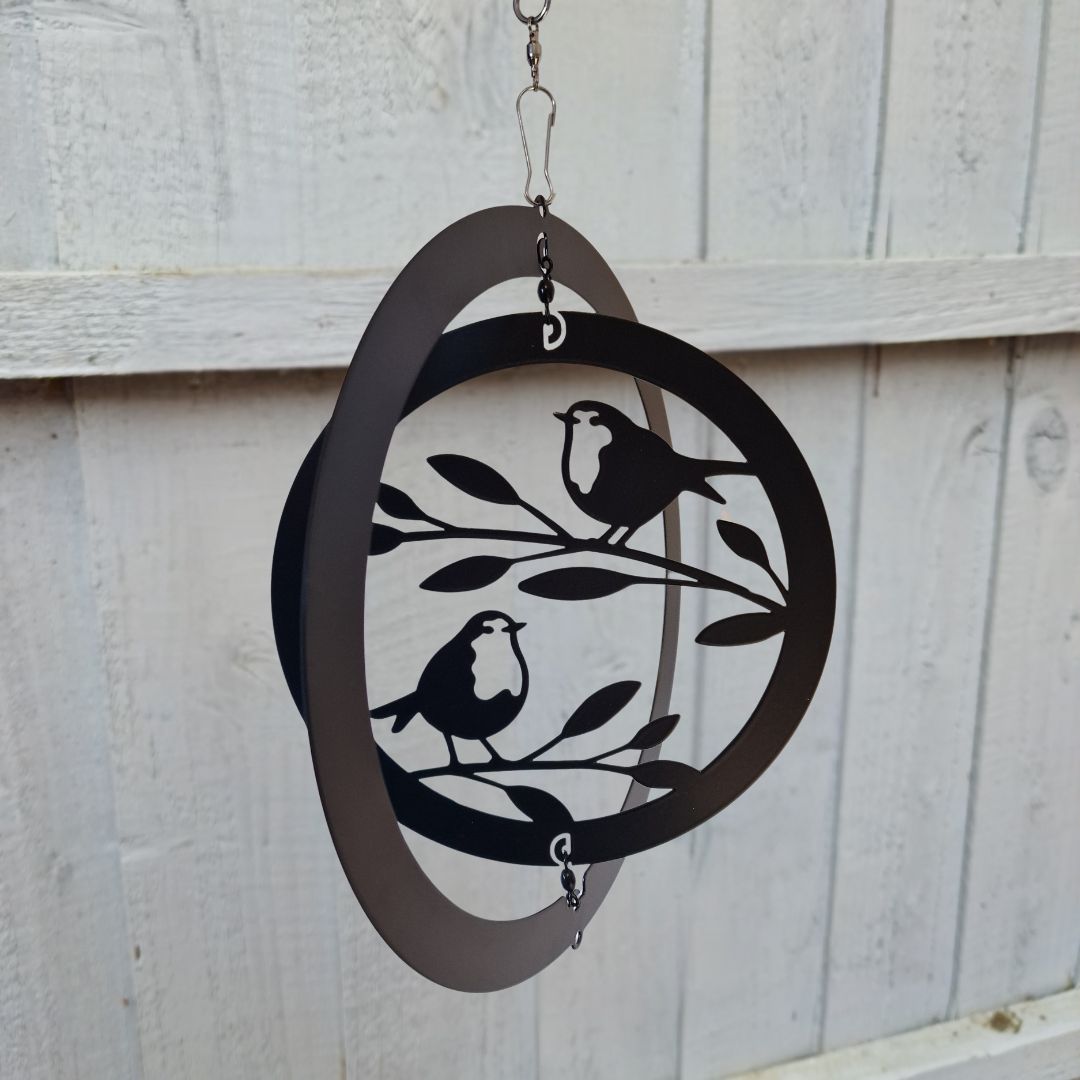 🐦 Spinning Bird Wind Ornament – Peaceful Motion for Your Outdoor Space