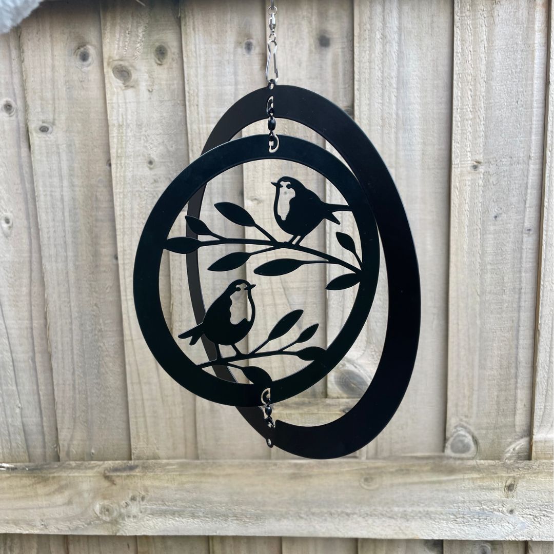 🐦 Spinning Bird Wind Ornament – Peaceful Motion for Your Outdoor Space
