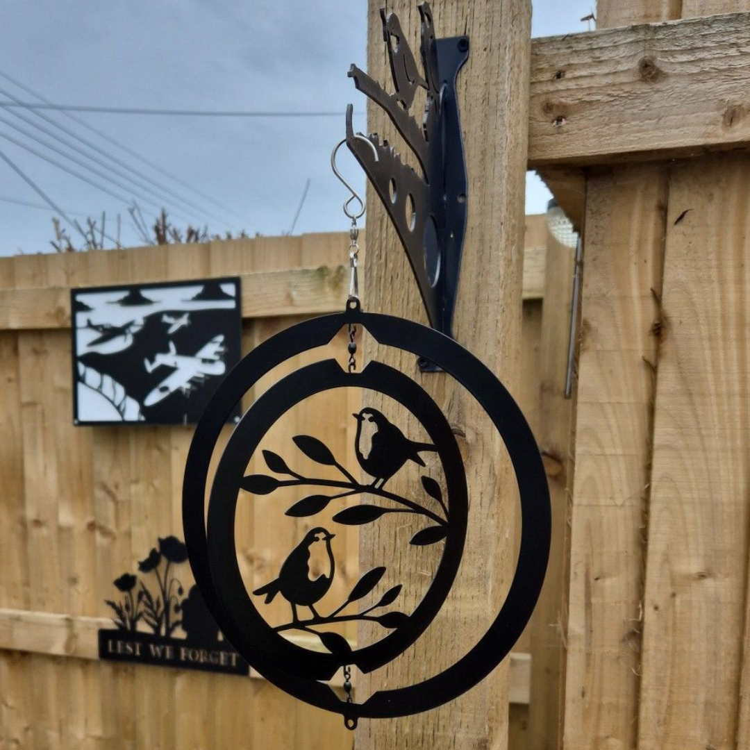 🐦 Spinning Bird Wind Ornament – Peaceful Motion for Your Outdoor Space