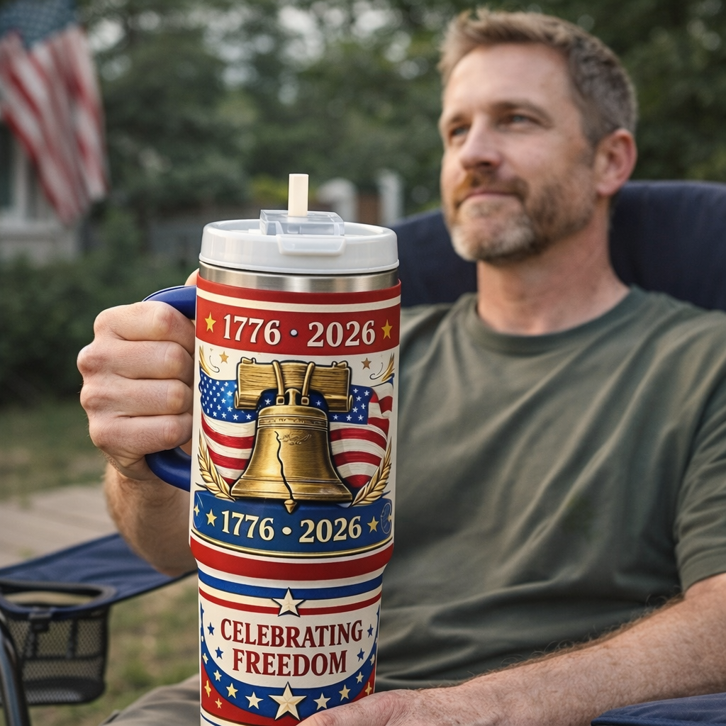 Celebrate 250 Years of Freedom Tumbler
